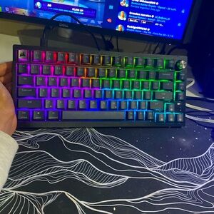 Corsair k65 wireless keyboard.
